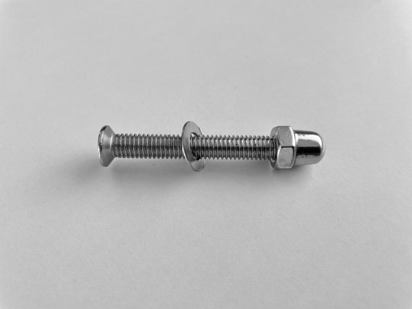 Stainless Steel Screw Washer and Nut, No. 1,shorter, LiFe
